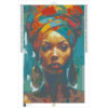 Diamond Painting Femme Africaine au Turban Premium | Lé-Li