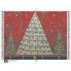 Diamond Painting Sapins de Noël Blancs Premium | Lé-Li