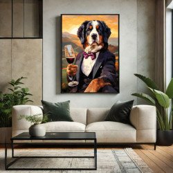 Diamond Painting Bouvier Bernois - Art Humoristique DIY