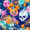 Diamond Painting Crânes et Citrouilles Halloween | Lé-Li