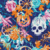 Diamond Painting Crânes et Citrouilles Halloween | Lé-Li