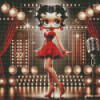 Diamond Painting Chanteuse Pin-up Rétro | Lé-Li