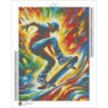 Diamond Painting Skateboardeur Multicolore | Lé-Li