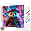 Diamond Painting Panda Samouraï Japonais Premium