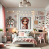 Diamond Painting Femme à la Couronne de Fleurs | Lé-Li