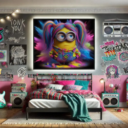 Diamond Painting Mignonne Multicolore | Lé-Li