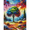 Diamond Painting Arbre Multicolore et Paysage | Lé-Li
