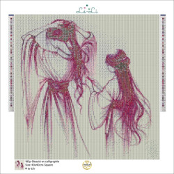 Diamond Painting Femme Artistique Premium | Lé-Li