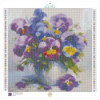 Diamond Painting Pensées en Fleurs - Créez un Tableau Éclatant et Colo