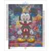 Broderie Diamant - Personnage Iconique en Explosion de Couleurs