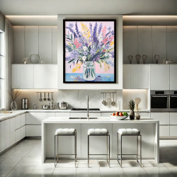 Diamond Painting Bouquet de Lavande et Fleurs Pastel | Lé-Li