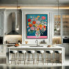 Diamond Painting Bouquet de Fleurs Colorées | Lé-Li