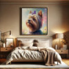 Diamond Painting Yorkshire au Nœud Violet | Lé-Li