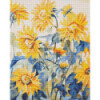 Diamond Painting Tournesols Jaunes et Feuillage Bleu | Lé-Li