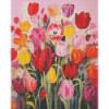 Diamond Painting Bouquet de Tulipes Colorées | Lé-Li