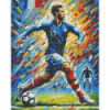 Diamond Painting Joueur de Football Français | Lé-Li