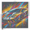 Diamond Painting Voiture de Sport Multicolore | Lé-Li