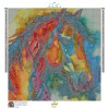 Diamond Painting Cheval Multicolore Aquarelle | Lé-Li