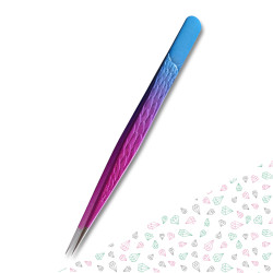 Pince Précision Bicolore pour Broderie Diamant – Effet écaille