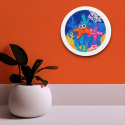 Kit enfant – Broderie diamant "Étoile de Mer Surprise"