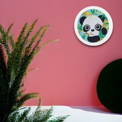 Kit enfant – Broderie diamant "Panda Bambou"