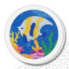 Kit enfant – Broderie diamant "Poisson-Ange Tropical"