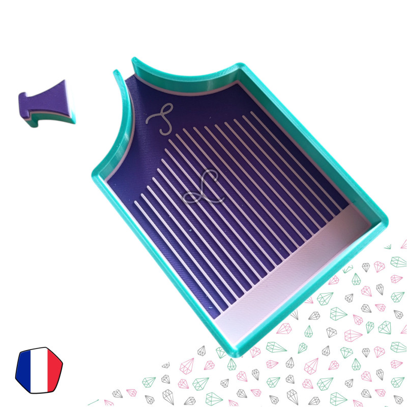 Diamond Painting - Plateau Rectangulaire Personnalisable Diamond Painting - Plateau Rectangulaire Personnalisable