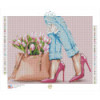 Tulipes et escarpins roses – Diamond Painting girly