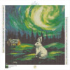 Diamond Painting Lapin Blanc sous la Lune | Lé-Li