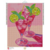 Diamond Painting Cocktails Roses au Citron Vert | Lé-Li