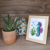 Mini-Collection "Mer et Océan en Pixels" – 6 toiles de diamond painting