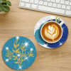 Sous-verres océan en diamond painting DIY