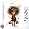 Diamond Painting Fillette Kawaii d’Halloween aux Lunettes