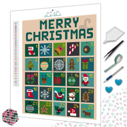 Diamond Painting Calendrier de l’Avent Pixel Noël 🎅