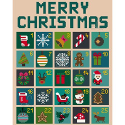 Diamond Painting Calendrier de l’Avent Pixel Noël 🎅