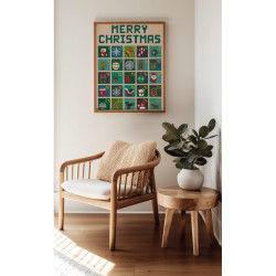 Diamond Painting Calendrier de l’Avent Pixel Noël 🎅