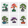 Mini-Collection "Bonsaï Zen en Pixels" – 6 toiles de diamond painting