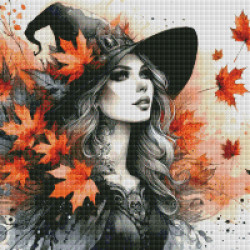Diamond painting – La Sorcière d’Automne