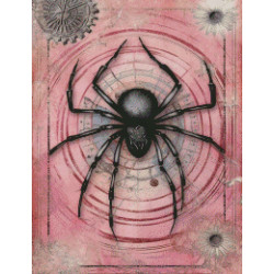 Diamond Painting Araignée Noire Halloween | Lé-Li
