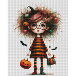 Diamond Painting Miss Chapo’Tordu 🎃 – Halloween enfantin
