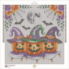 Diamond Painting Citrouilles Sorcières Halloween | Lé-Li