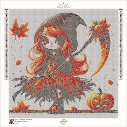 Diamond painting Halloween – La Faucheuse