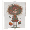Diamond Painting Fillette Halloween | Lé-Li