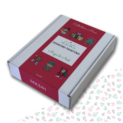 Mini kit Noël – Broderie diamant festive | Lé-Li