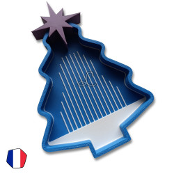 Plateau 3D Sapin Magique – Accessoire de Noël pour Diamond Painting