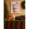 Diamond Painting Cupcake Bonhomme de Neige | Lé-Li