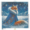 Toile Prince de l’Hiver – Diamond Painting renard royal | Lé-Li