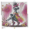 Diamond Painting Fée Florale Rose et Or | Lé-Li