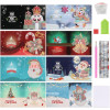 Lot de 8 cartes de Noël – Diamond Painting