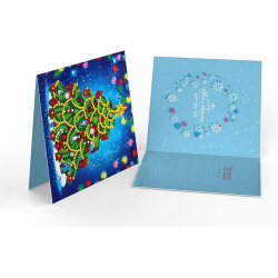 Lot de 8 cartes de Noël – Diamond Painting